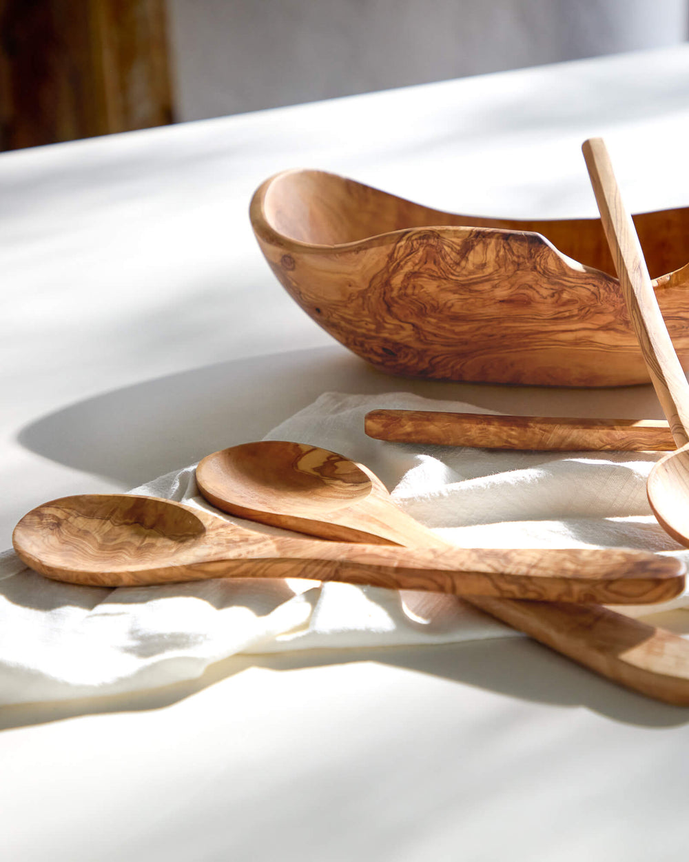 Buy Hand Crafted Wood Burned Danish Dough Whisk And Stoneware Spoon Rest  Set, made to order from CROWN STUDIO