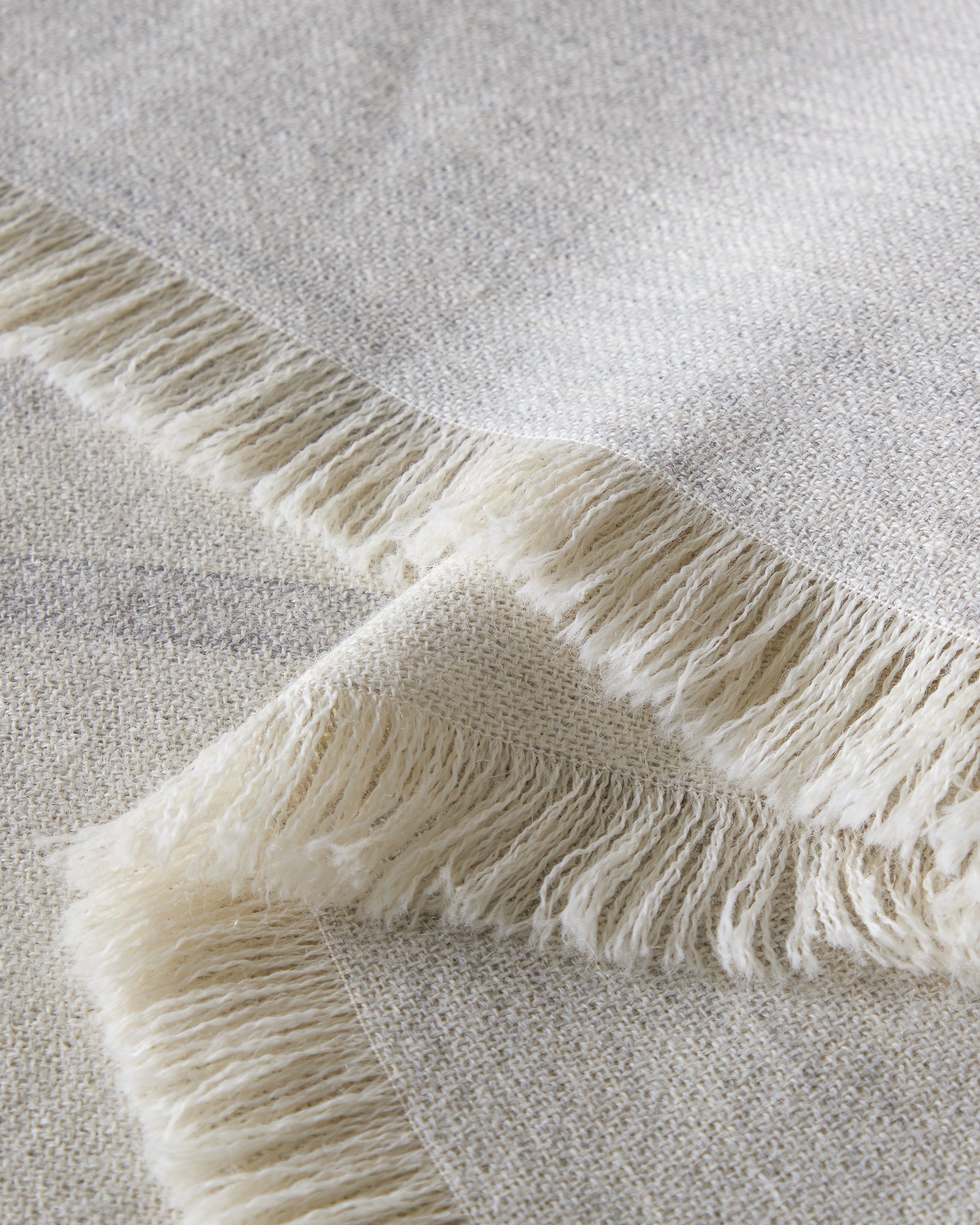 White discount wool throw